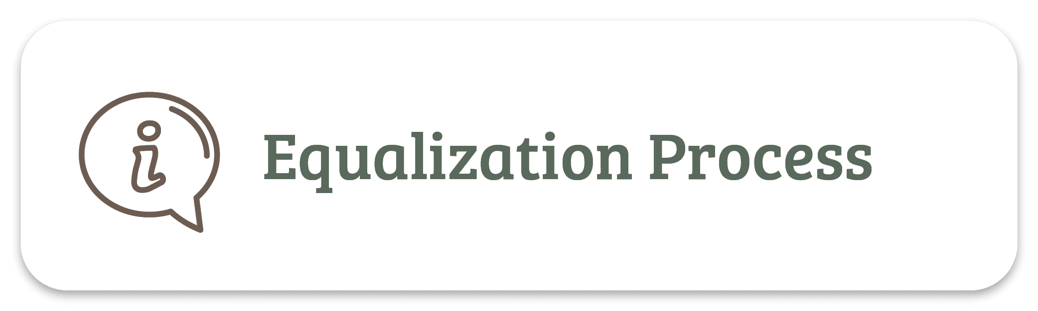 Equalization Process 1